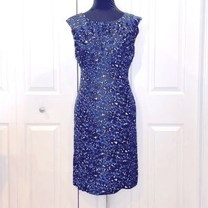 Isabella DeMarco Silk Look Cocktail Dress